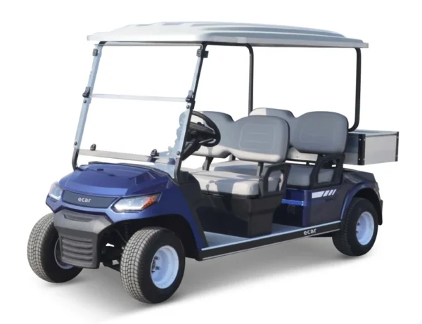 ECAR LT-A827.4 - 4 Setaers Golf Cart with Cargo Box - Image 3