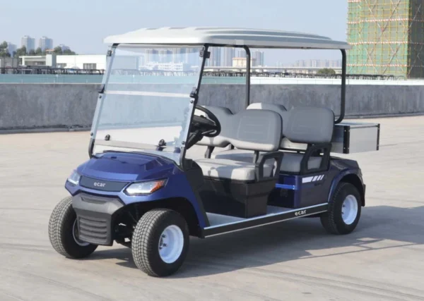 ECAR LT-A827.4 - 4 Setaers Golf Cart with Cargo Box - Image 10